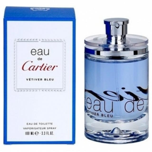 Cartier vetiver bleu eau best sale de toilette